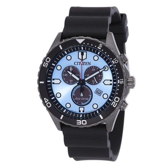 NWT Authentic Citizen Chrono Sporty-Aqua Chronograph Blue Dial Men's Watch - Picture 1 of 3